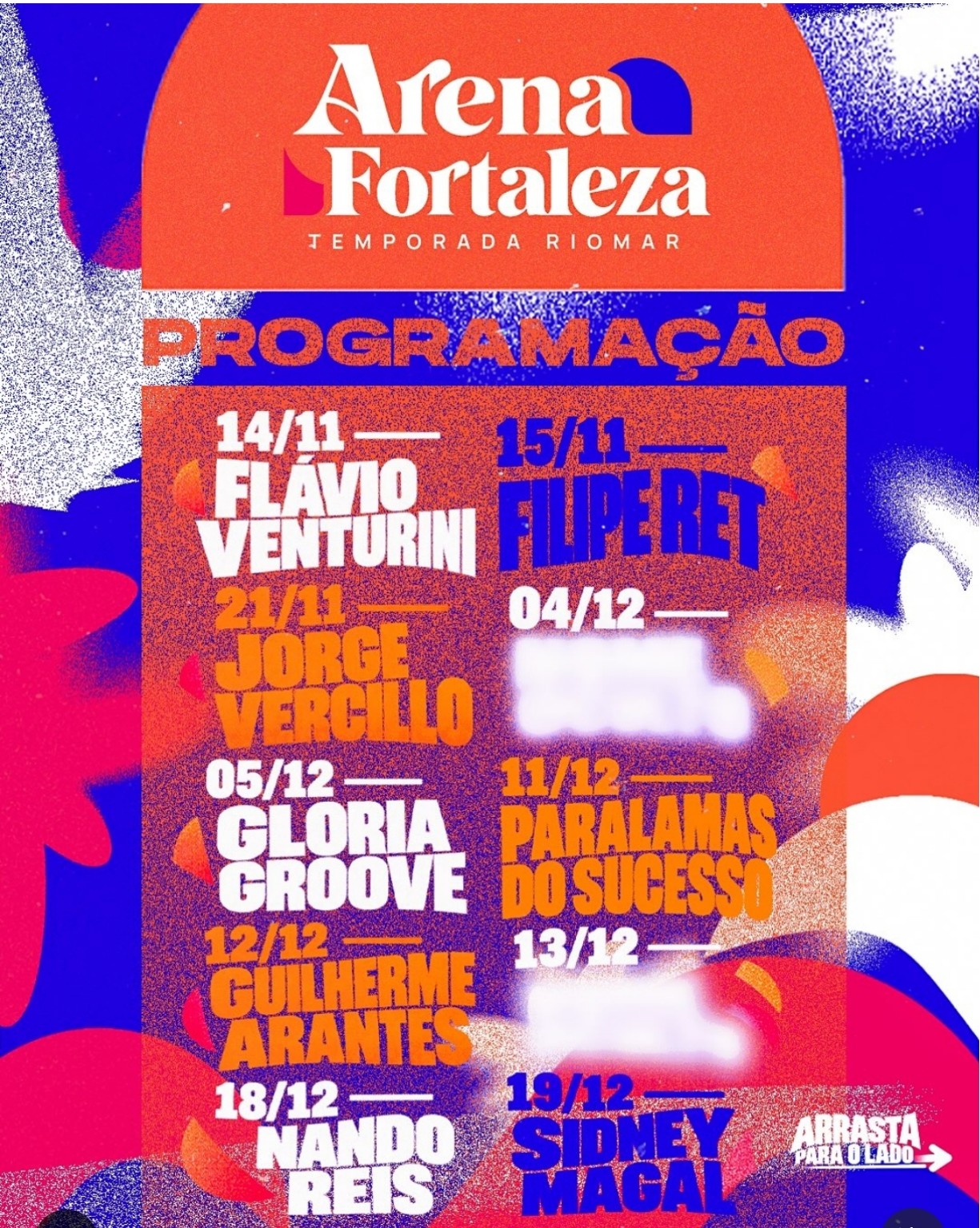 Arena Fortaleza anuncia temporada RioMar com Flávio Venturini, Felipe Ret, Paralamas, Nando Reis e mais — imagem 2
