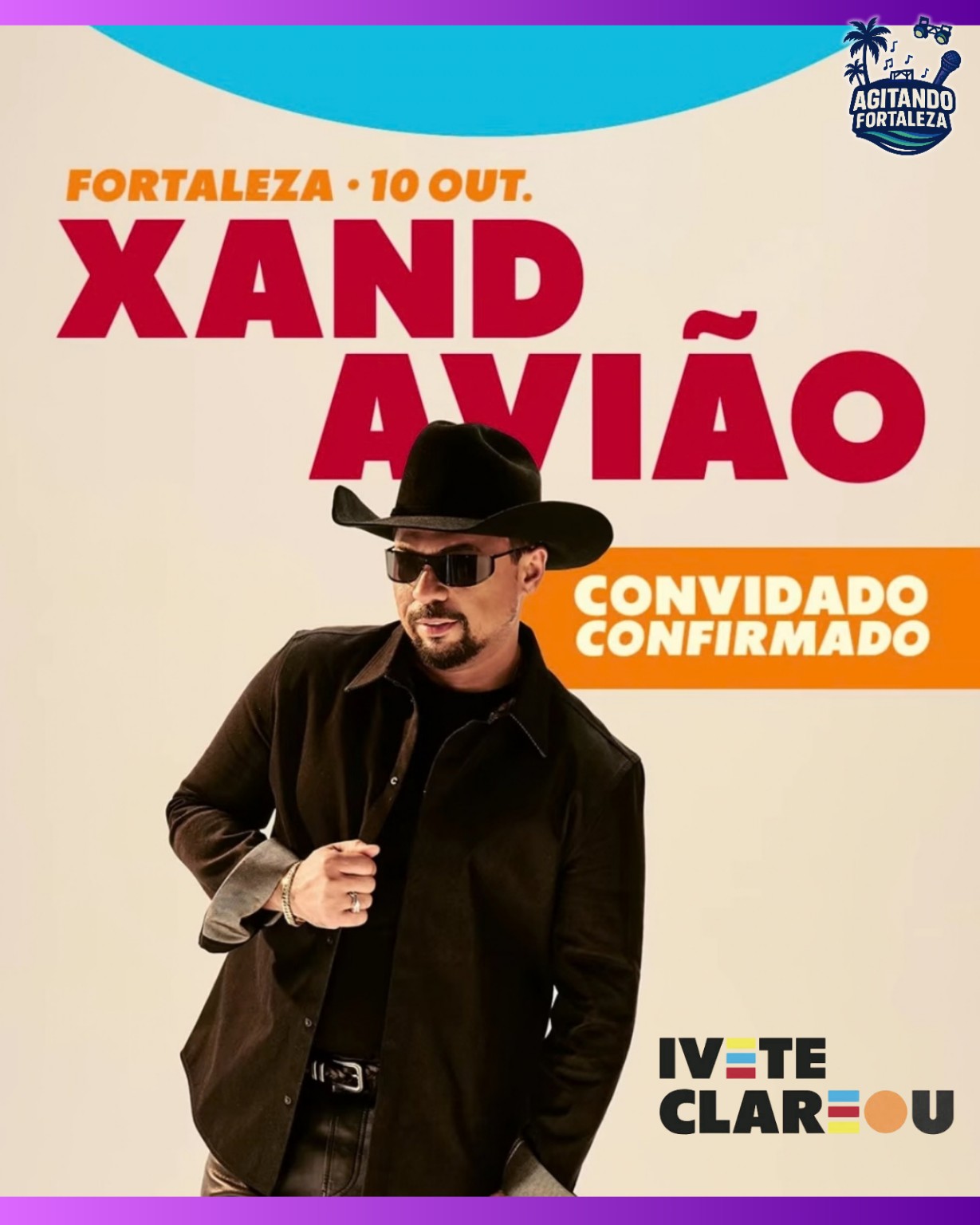 Ivete Clareou chega a Fortaleza com Xand Avião e Silvânia Aquino como convidados — imagem 3